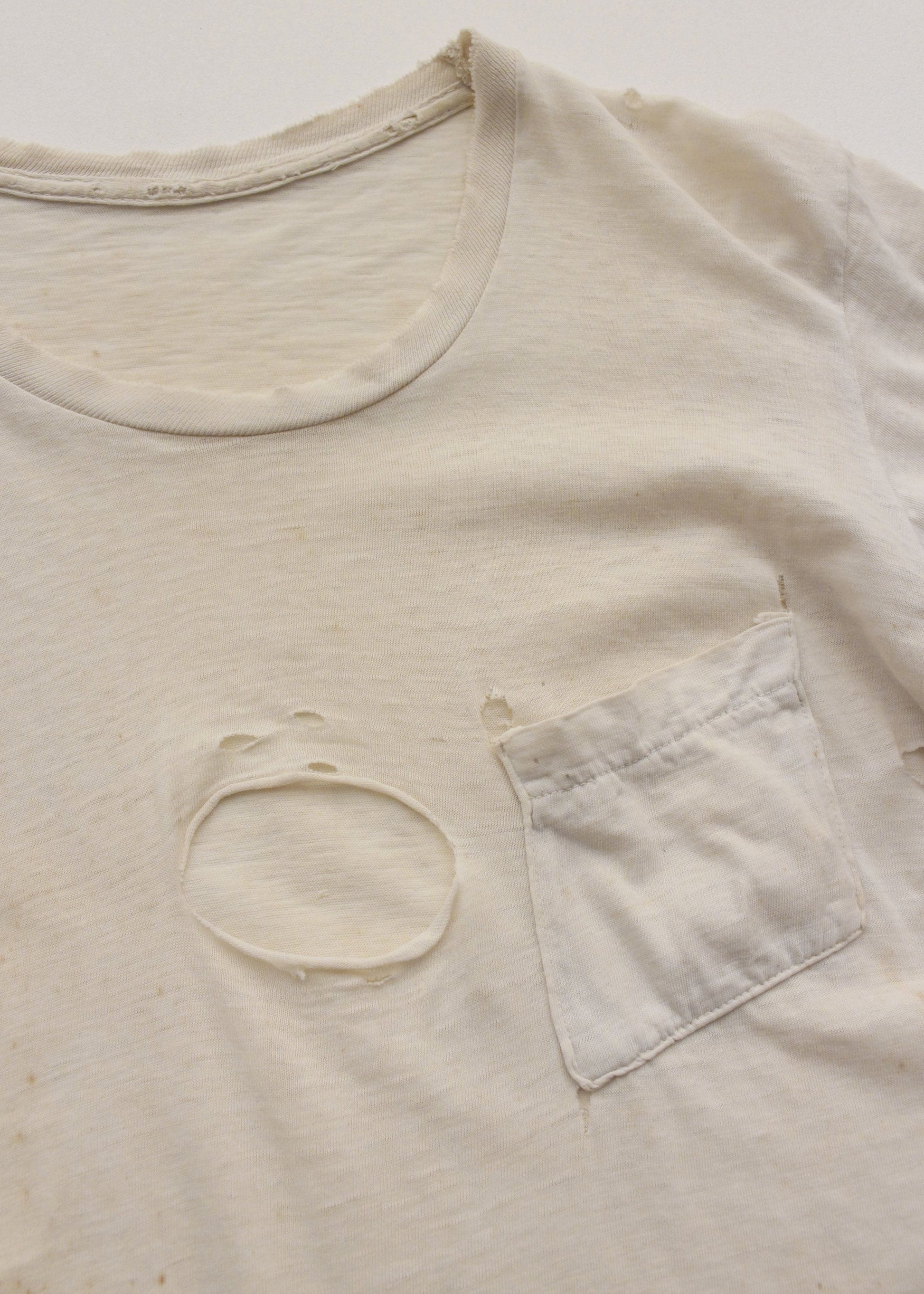 BORO Distressed Tee with pocket