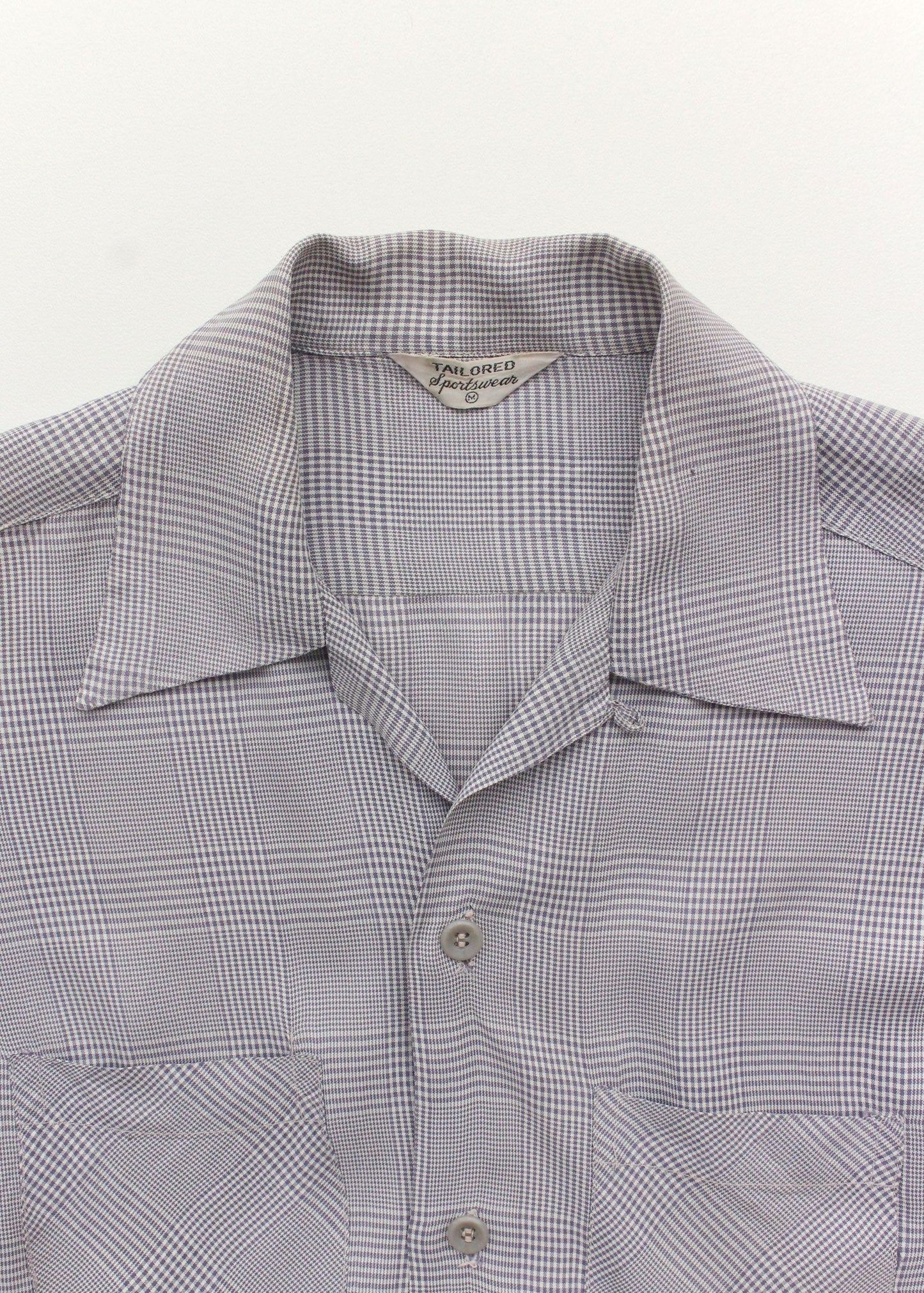 1960s Plaid shirt