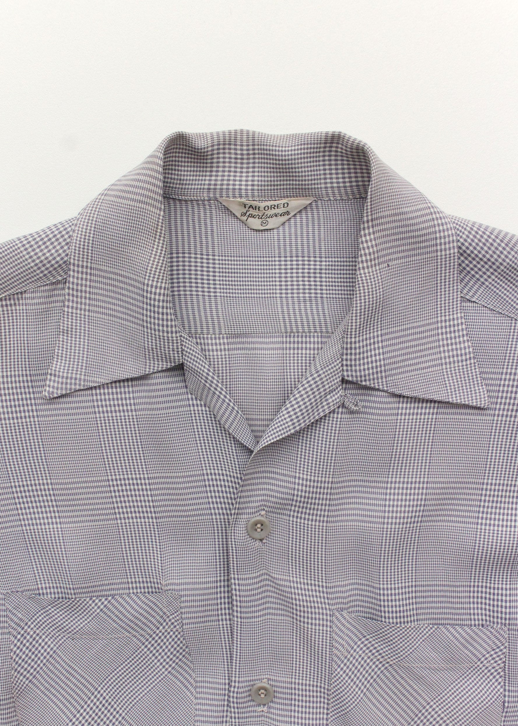 1960s Plaid shirt