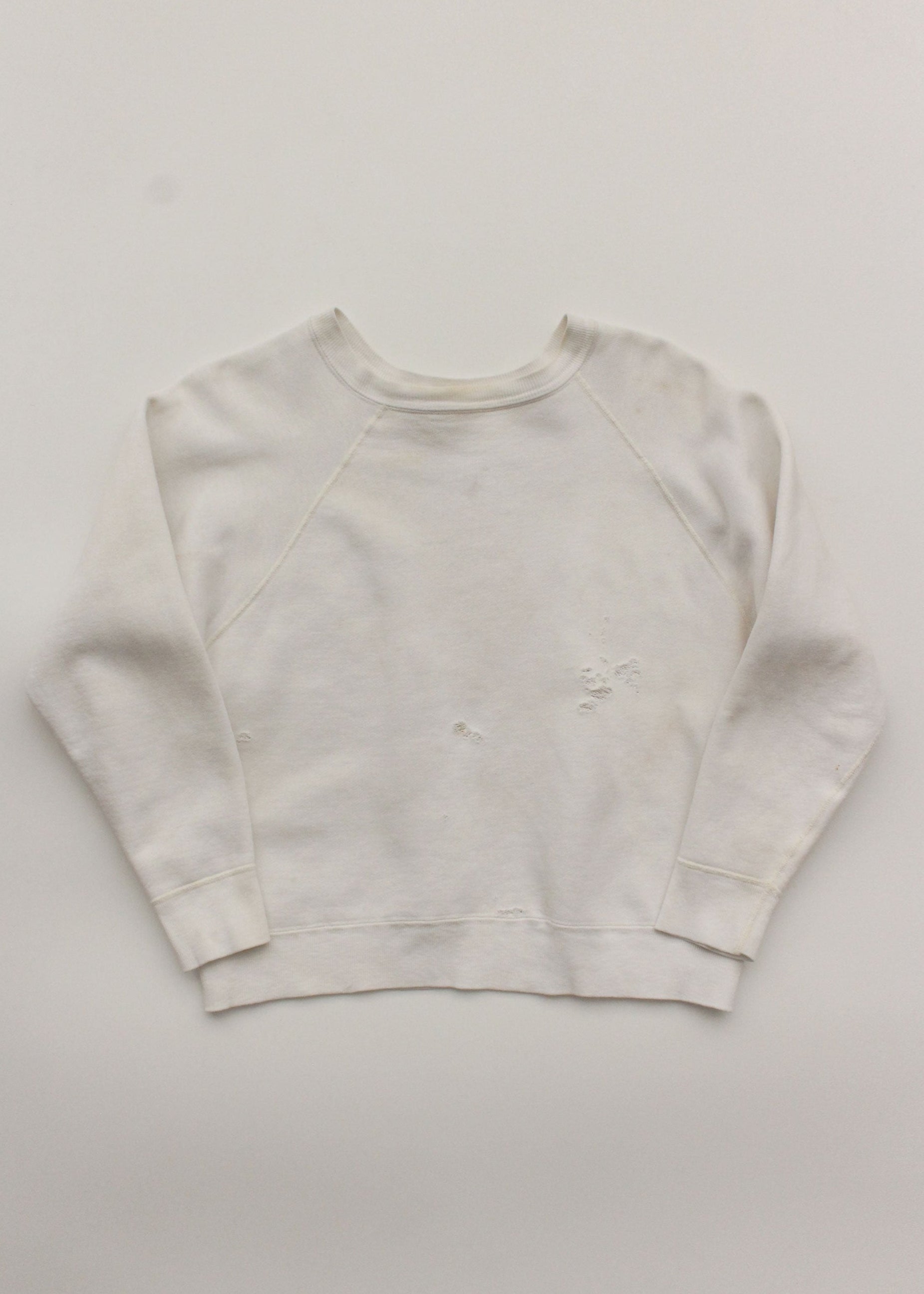 Vintage White Sweatshirt