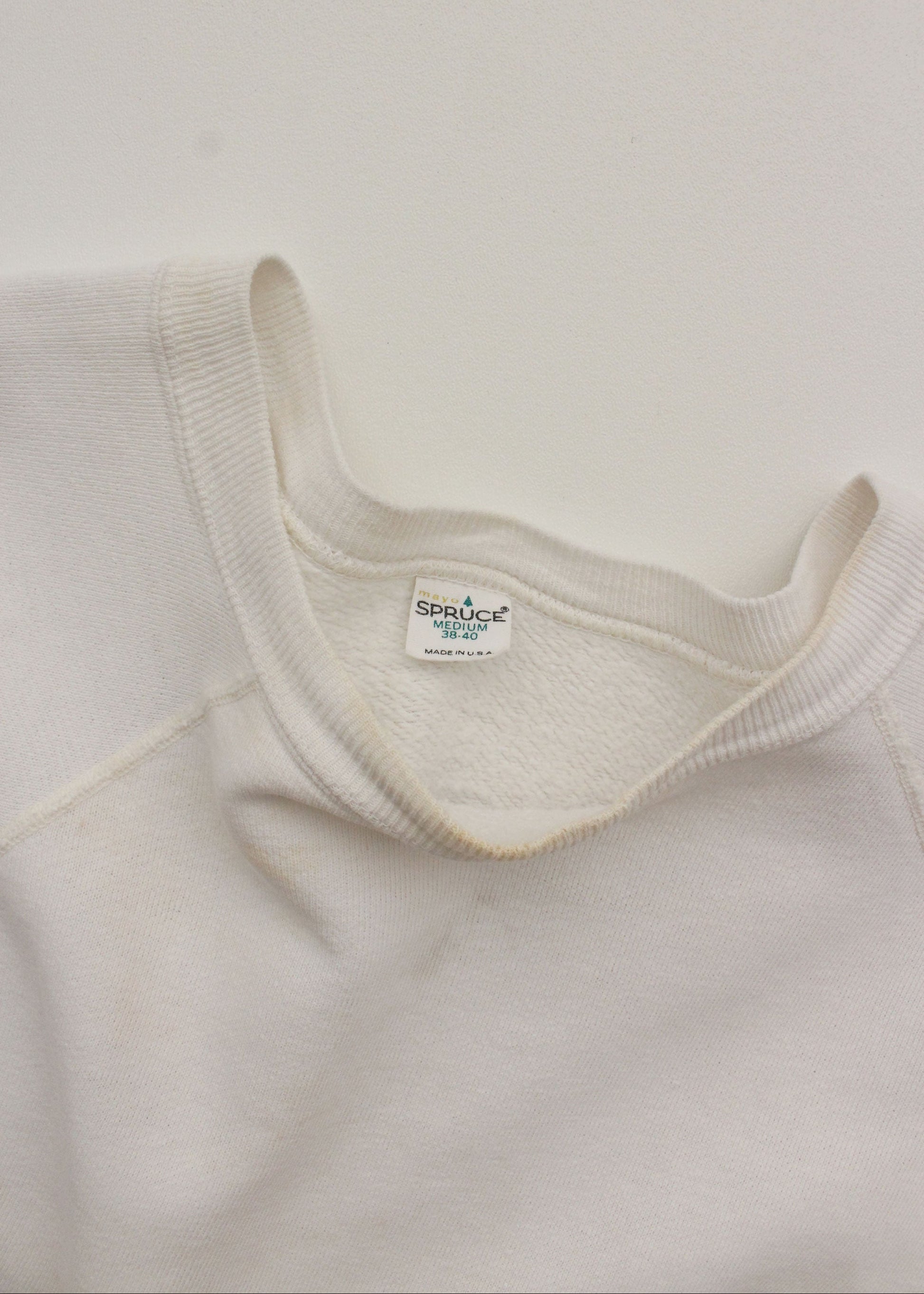 Vintage White Sweatshirt