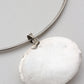 Shell Top Sterling Silver Choker