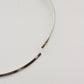 Shell Top Sterling Silver Choker