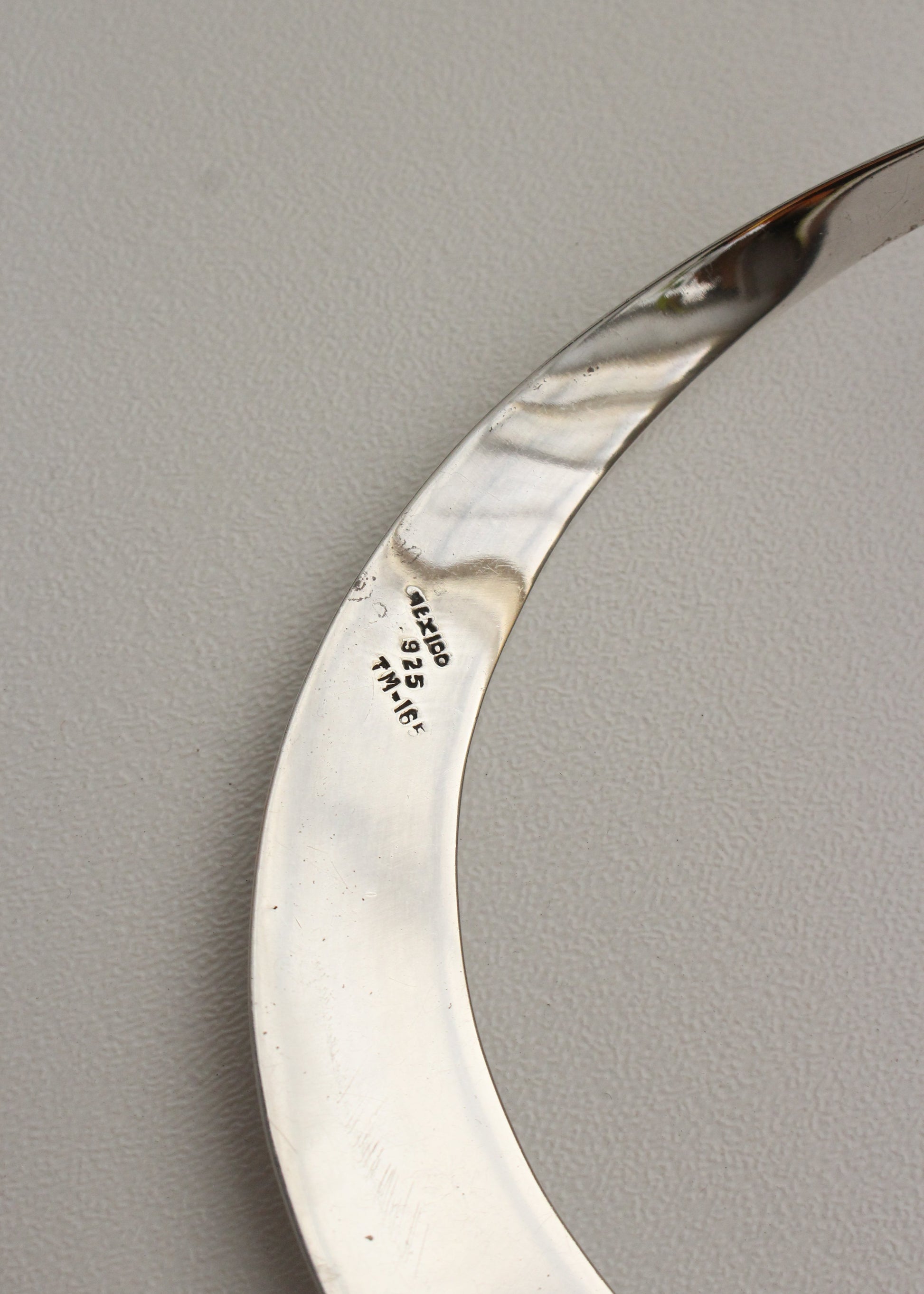 Wide Sterling Silver Choker