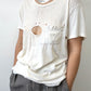 BORO Distressed Tee with pocket