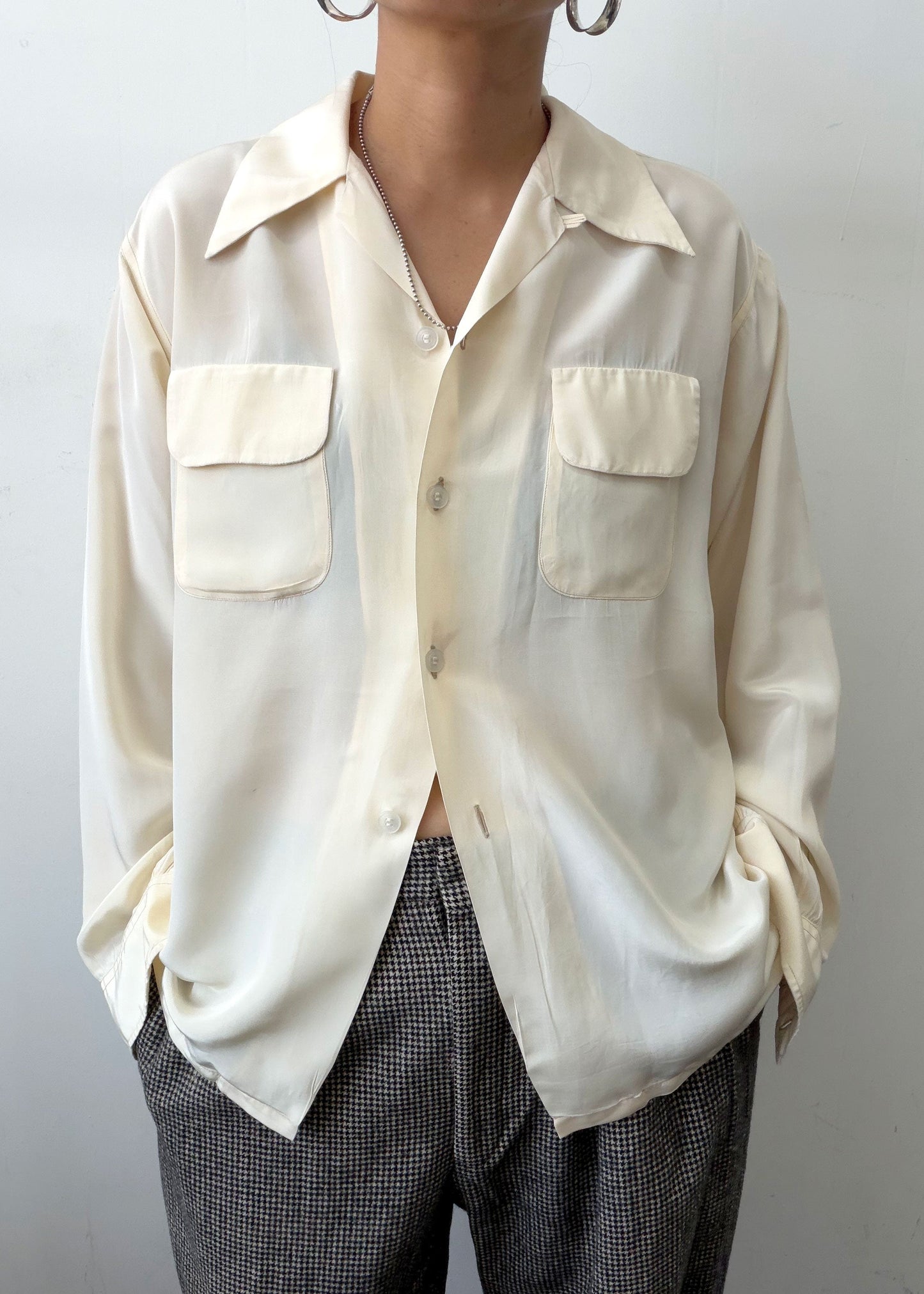 1950 60s Nylon shirt
