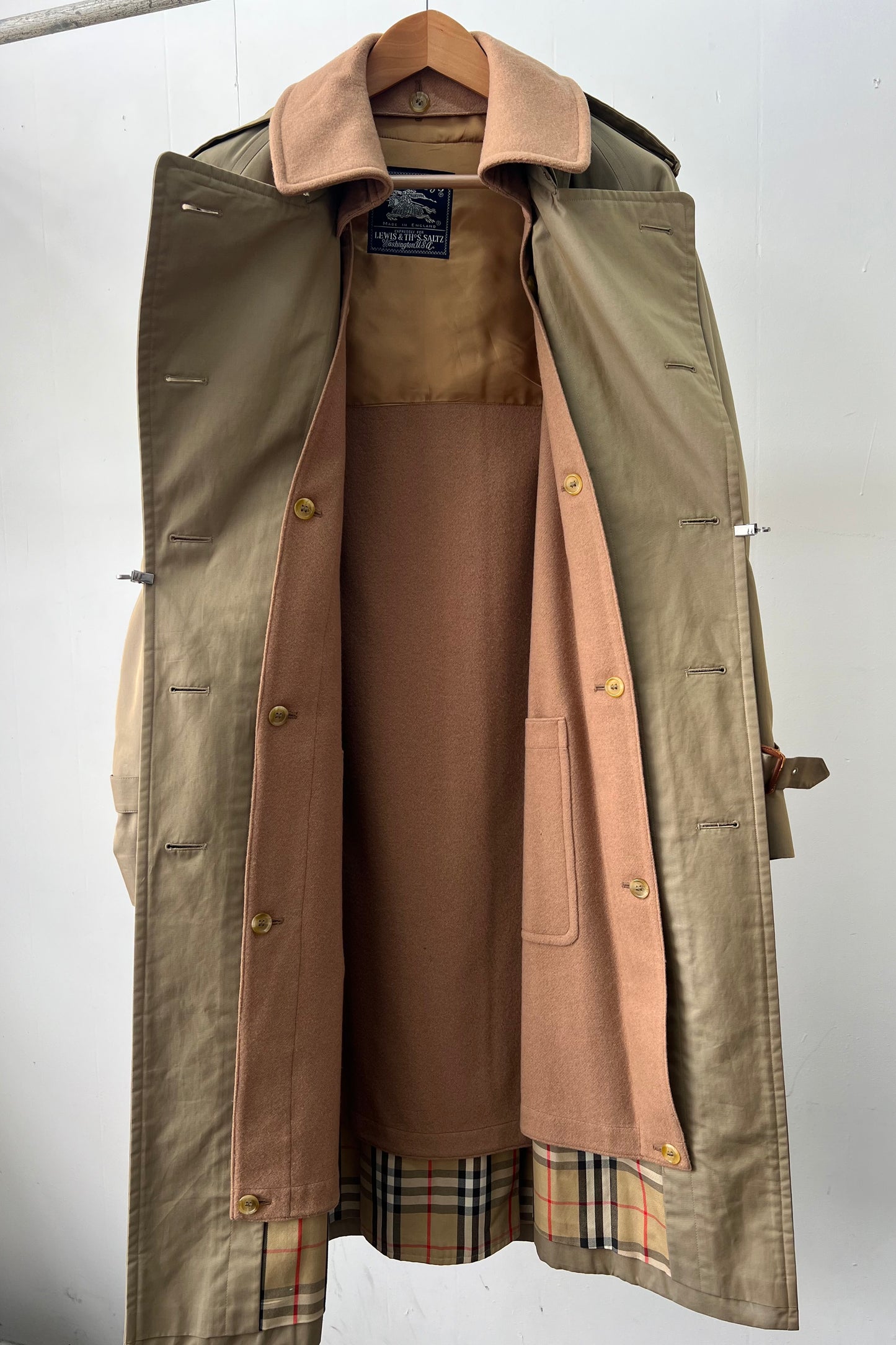 80s Burberrys' Trench Coat with Lining