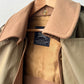 80s Burberrys' Trench Coat with Lining