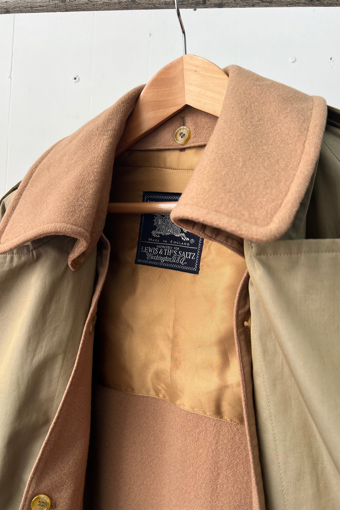 80s Burberrys' Trench Coat with Lining