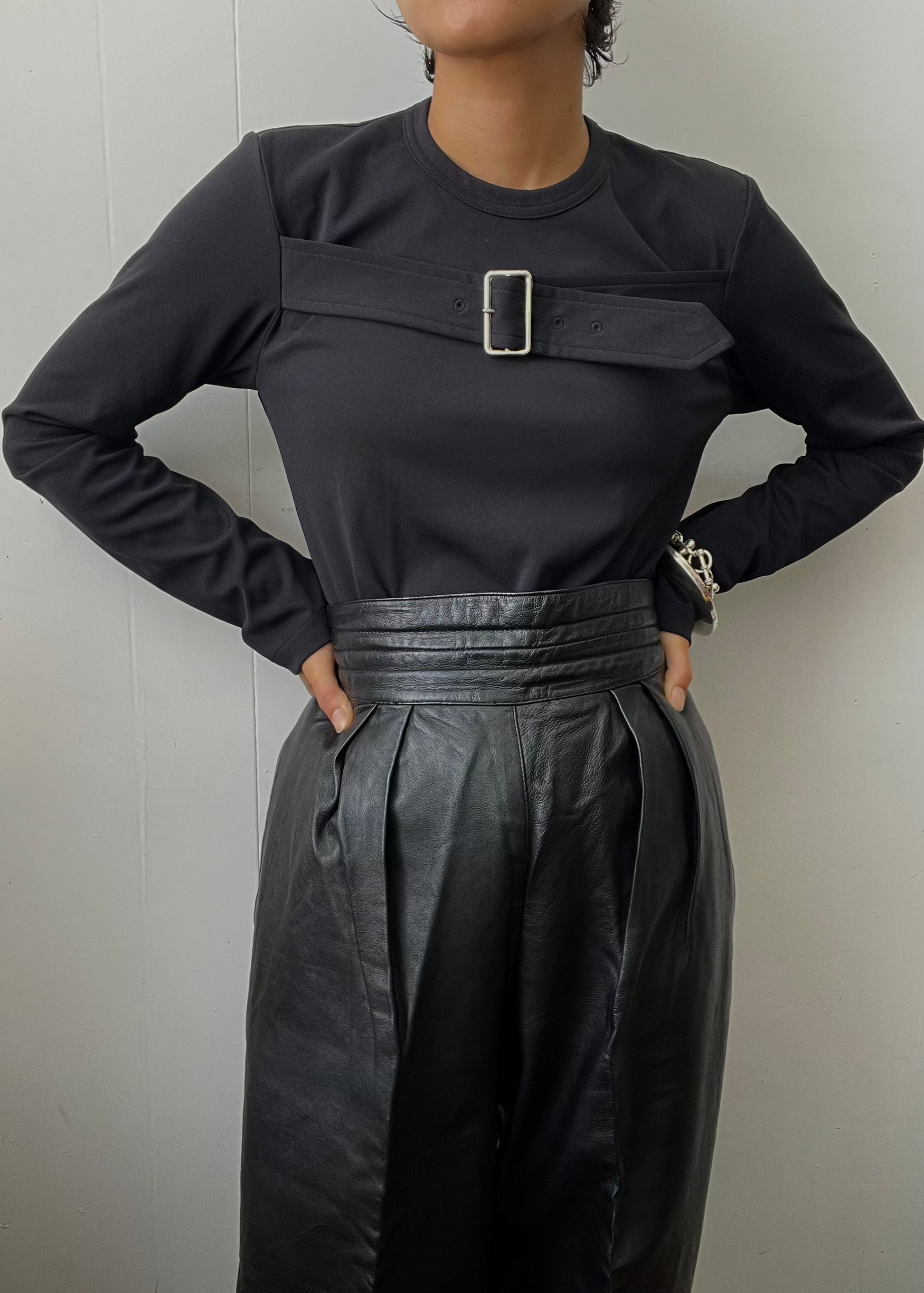 CDG Belted Top