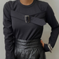 CDG Belted Top
