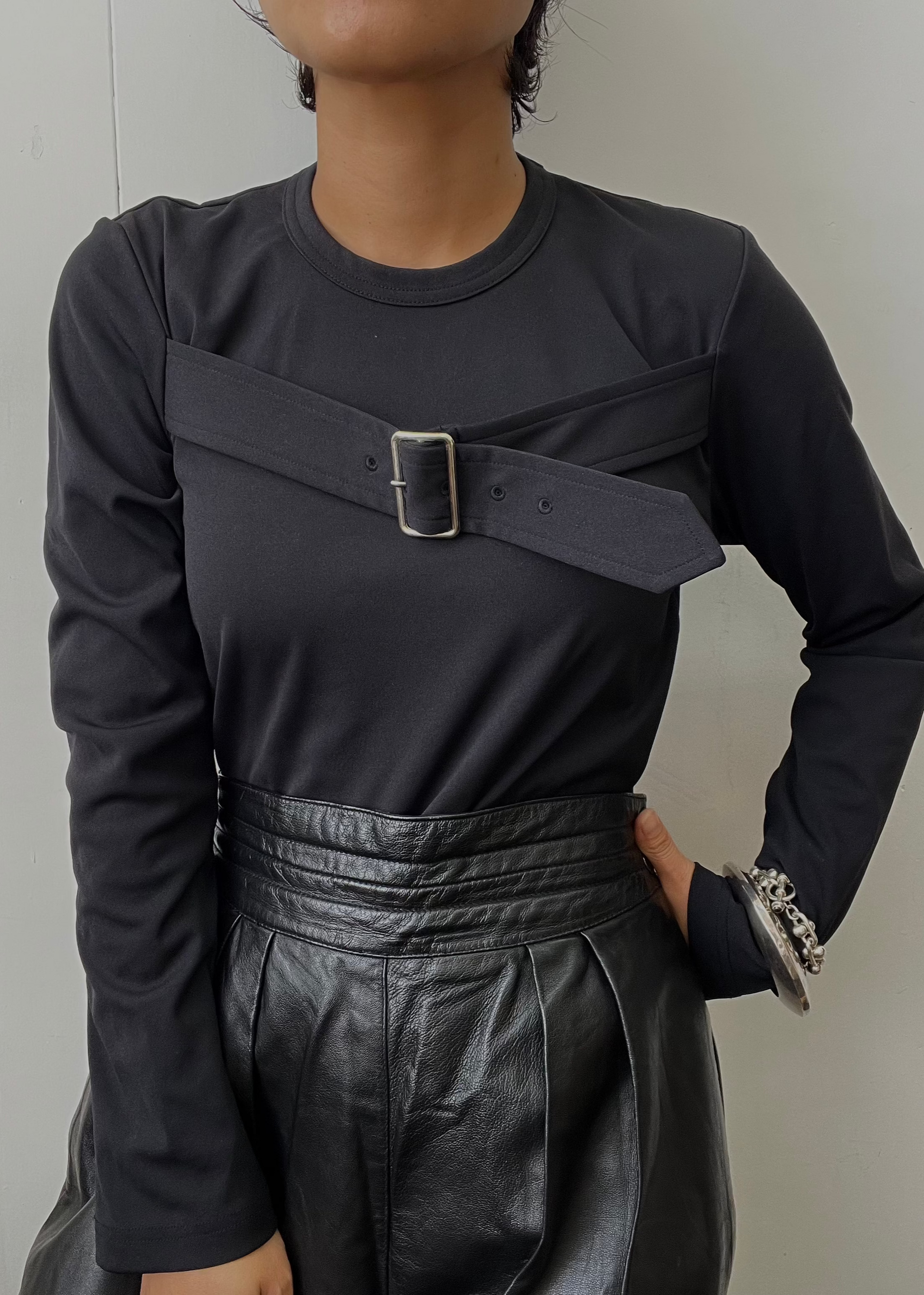CDG Belted Top