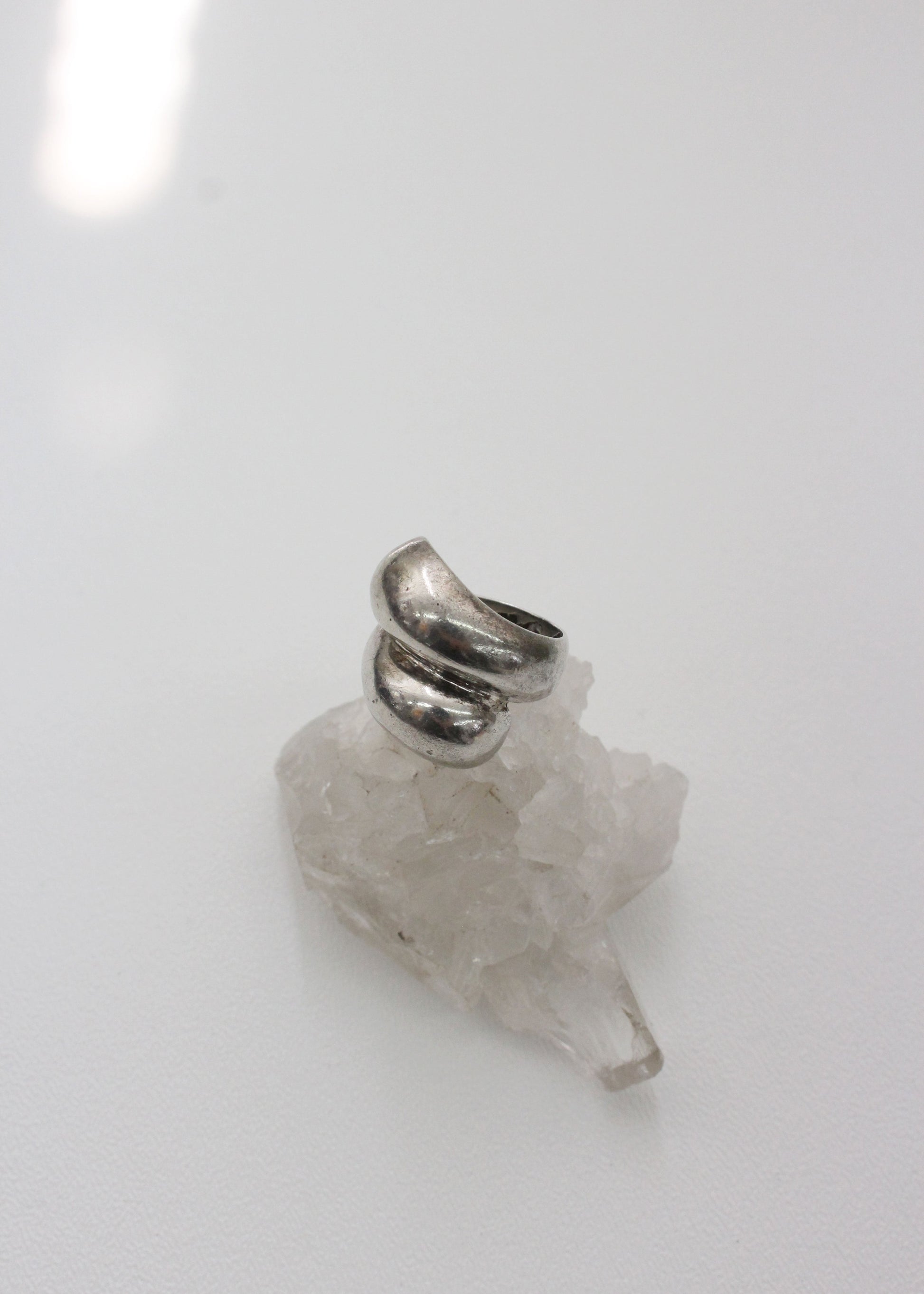 Bold Sterling Silver Ring 6.5