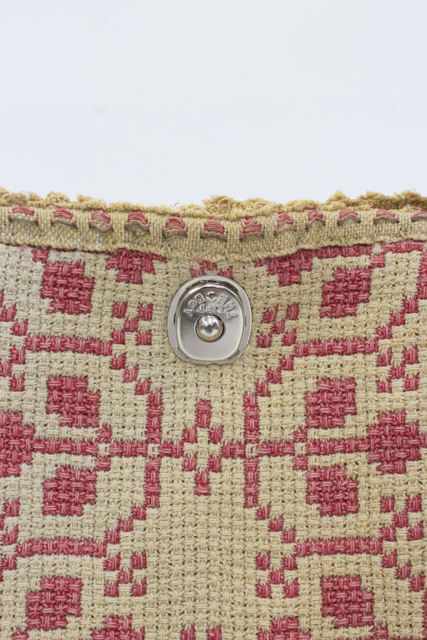 Weekend Bag M Antique overshot coverlet