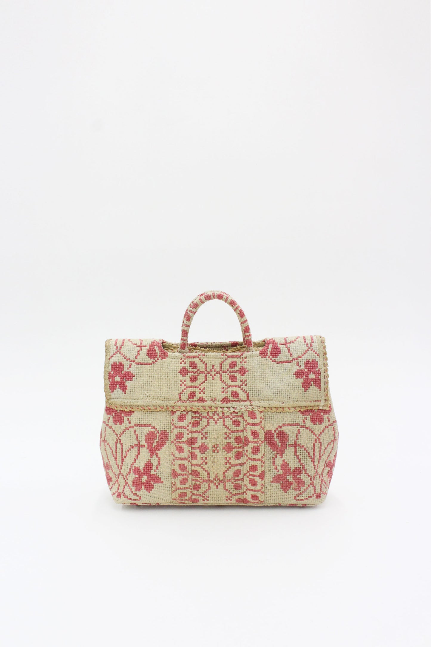 Mini Bag Antique overshot coverlet