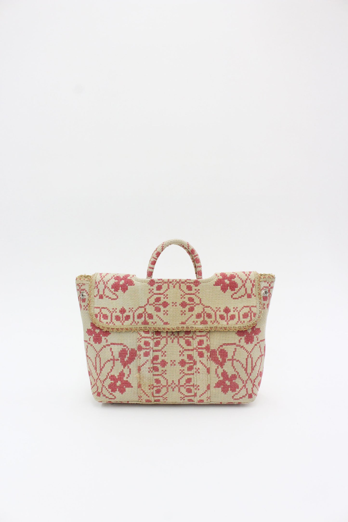 Mini Bag Antique overshot coverlet