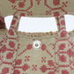 Mini Bag Antique overshot coverlet