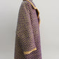 Overshot coat purple