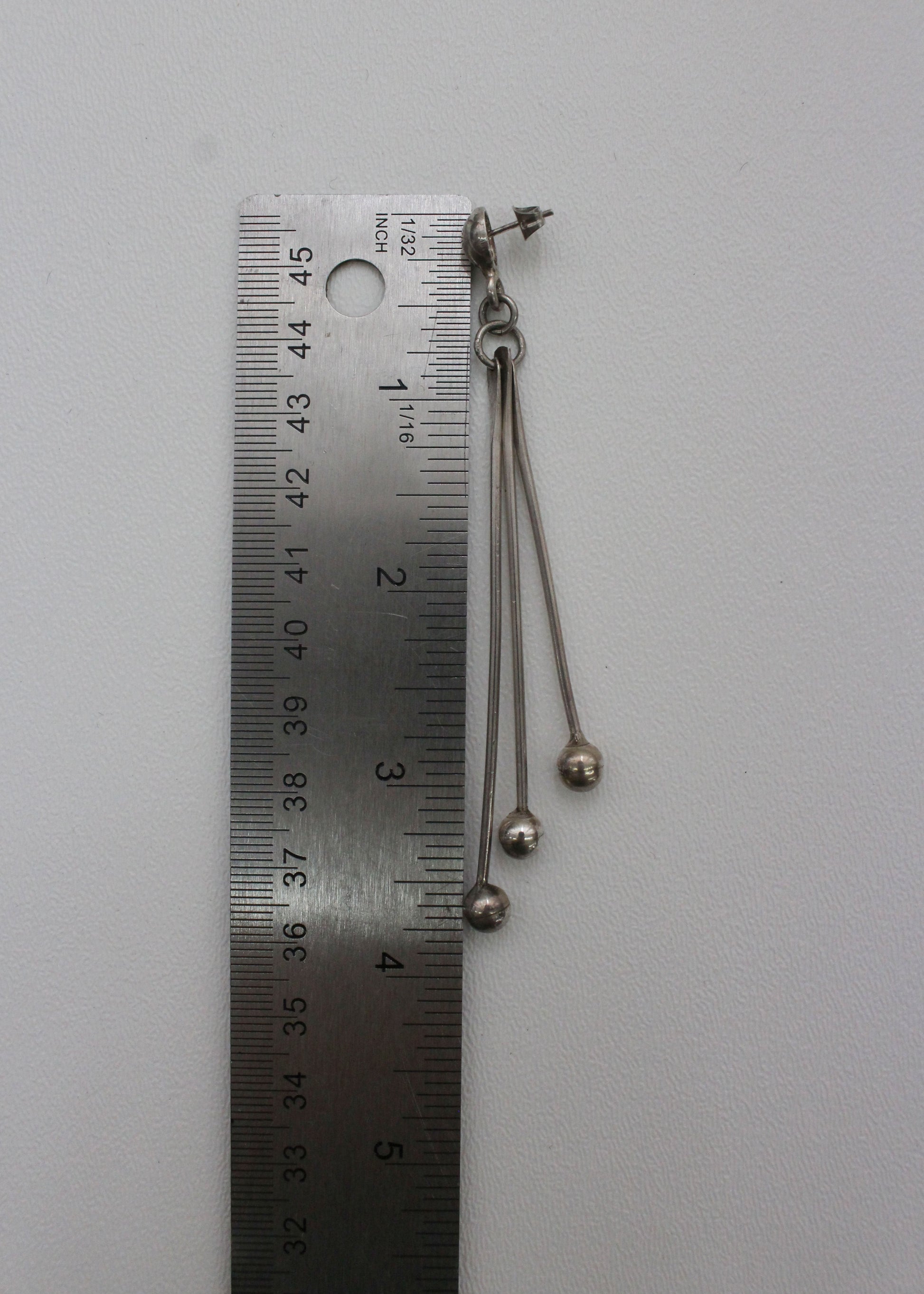 Pendulum Sterling Silver earrings