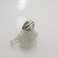 Wave Sterling Silver Ring 6