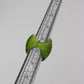 Chunky glass rings Green