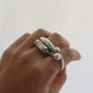 Bar Sterling Silver Ring 6