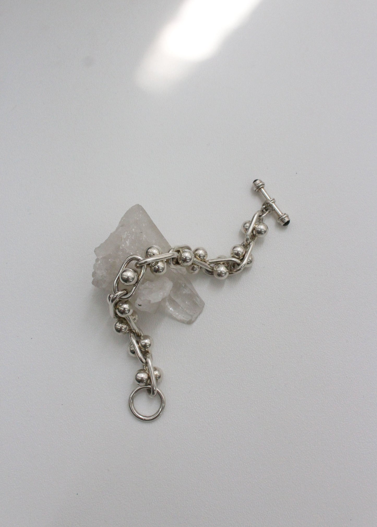 Ball Chain Sterling Silver Bracelet