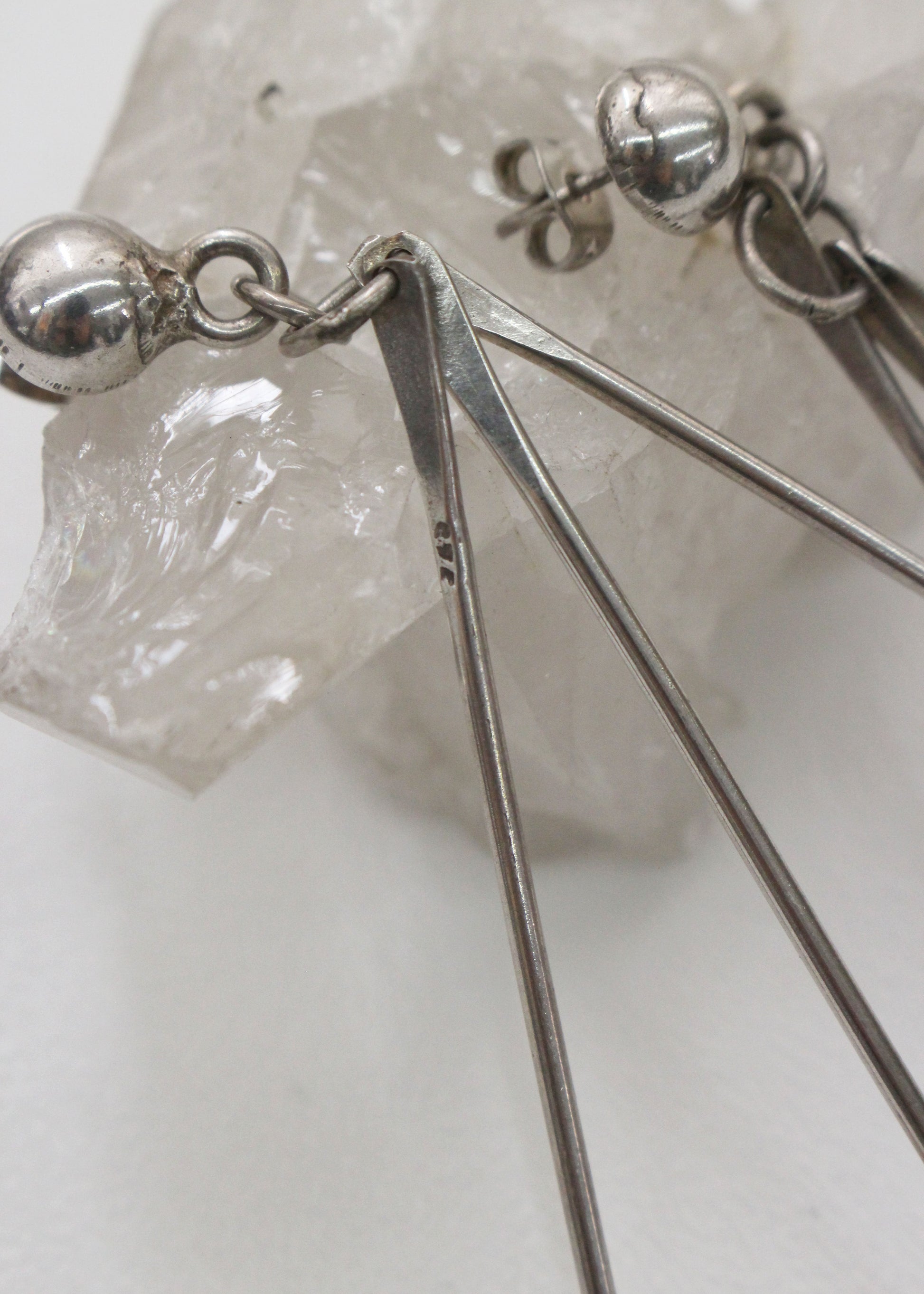 Pendulum Sterling Silver earrings