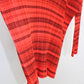 Issey Miyake Red Striped Top