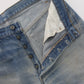 80s Distressed Levi's 501 half w34 L26