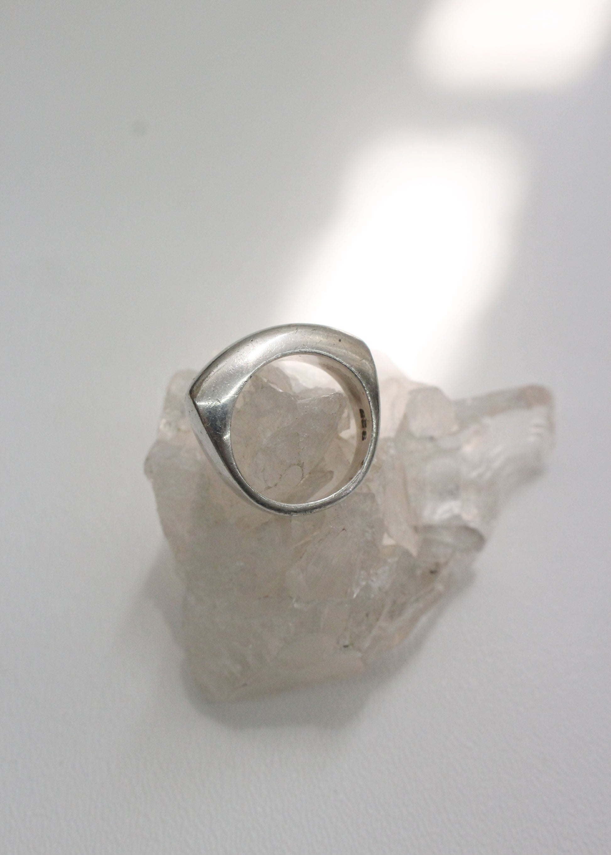 Bar Sterling Silver Ring 6