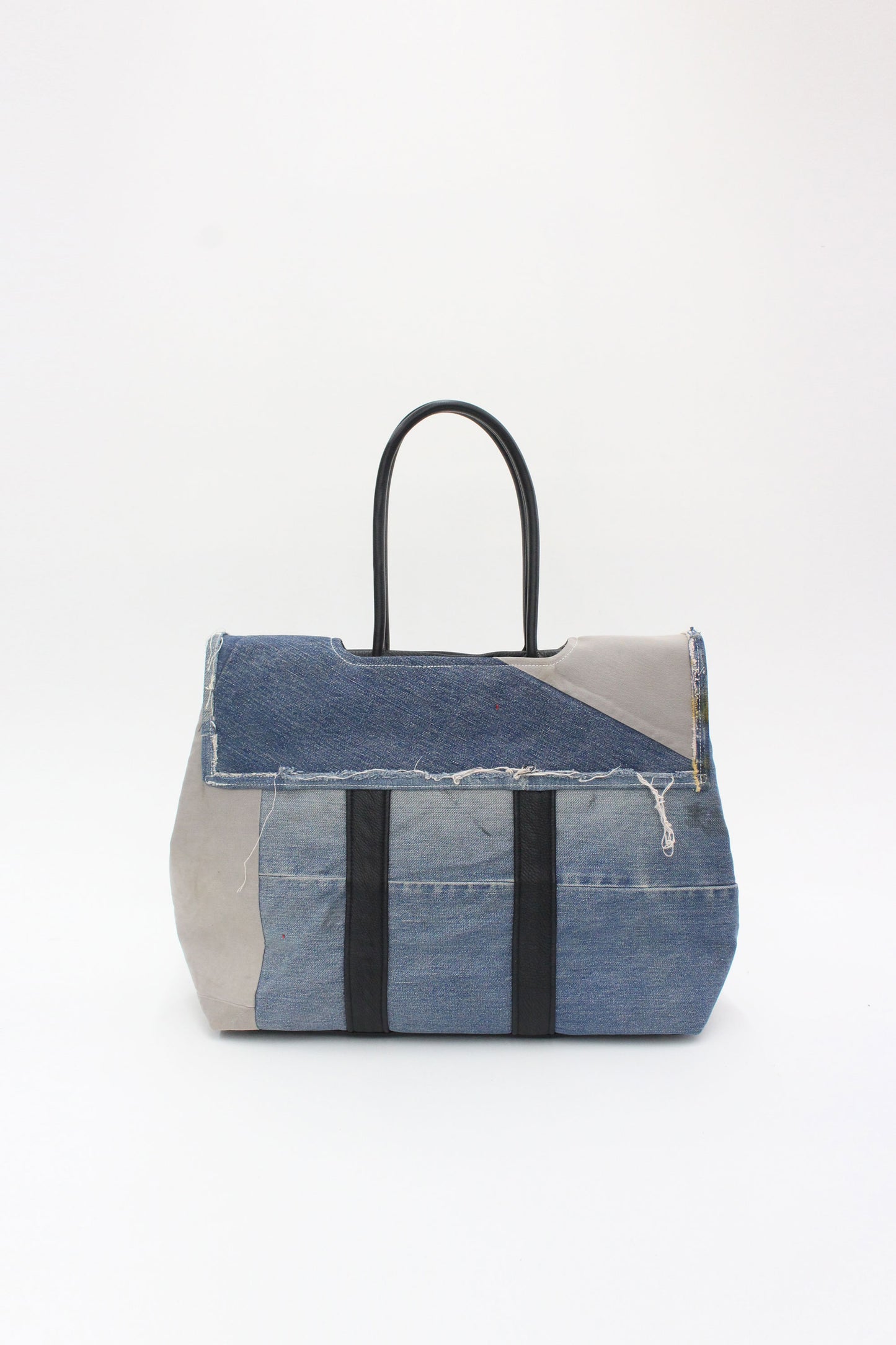 Weekend Bag M Denim quilt