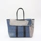 Weekend Bag M Denim quilt