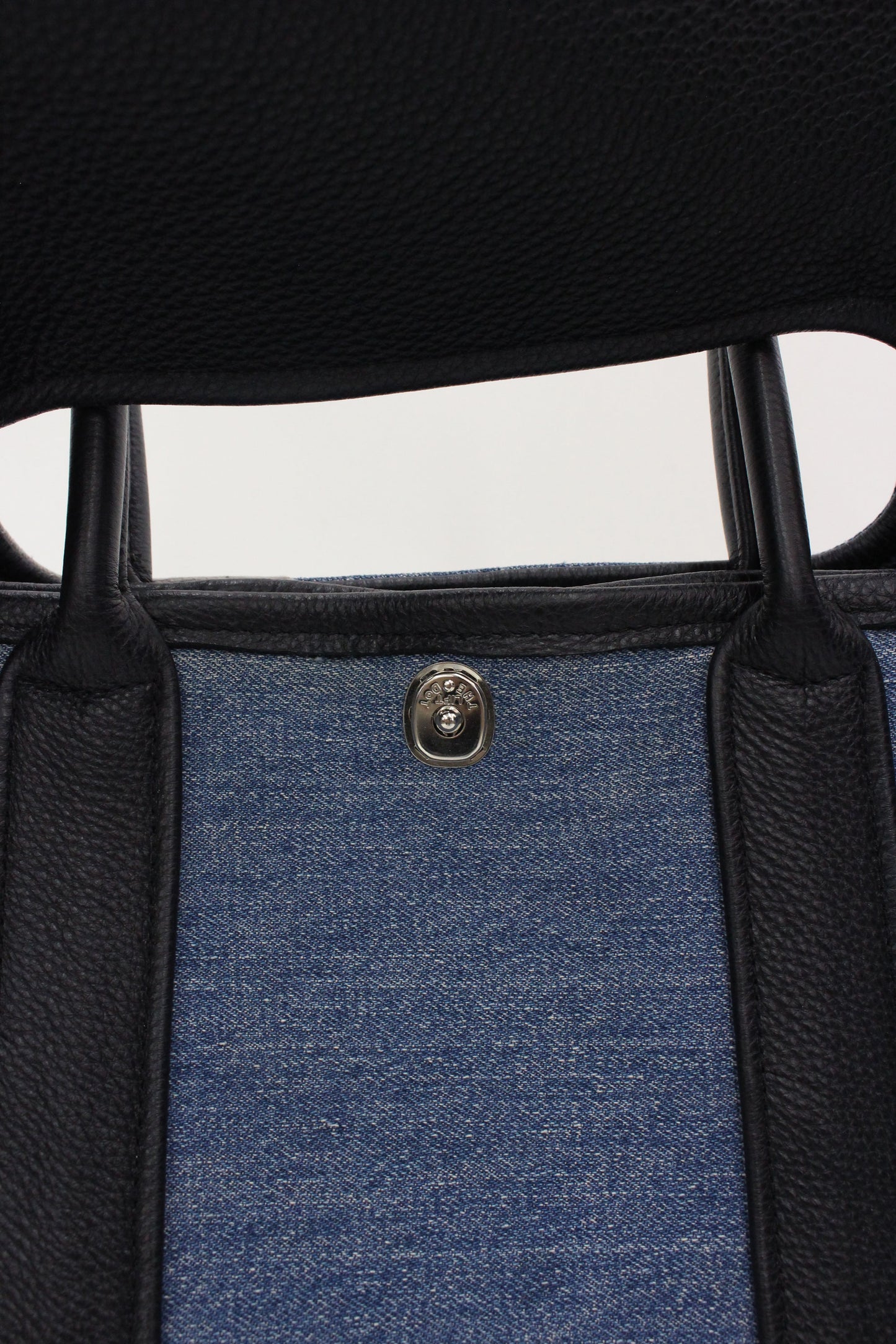 Weekend Bag M Denim quilt
