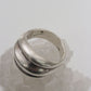 Groove Sterling Silver Ring 7.75