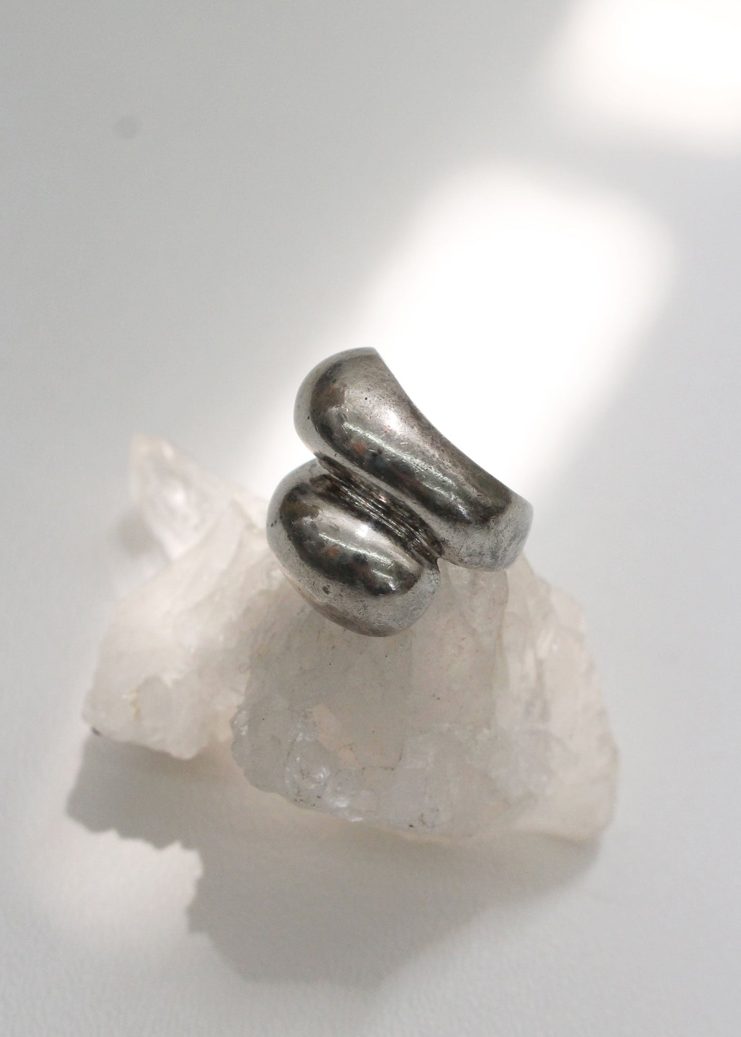 Bold Sterling Silver Ring 6.5