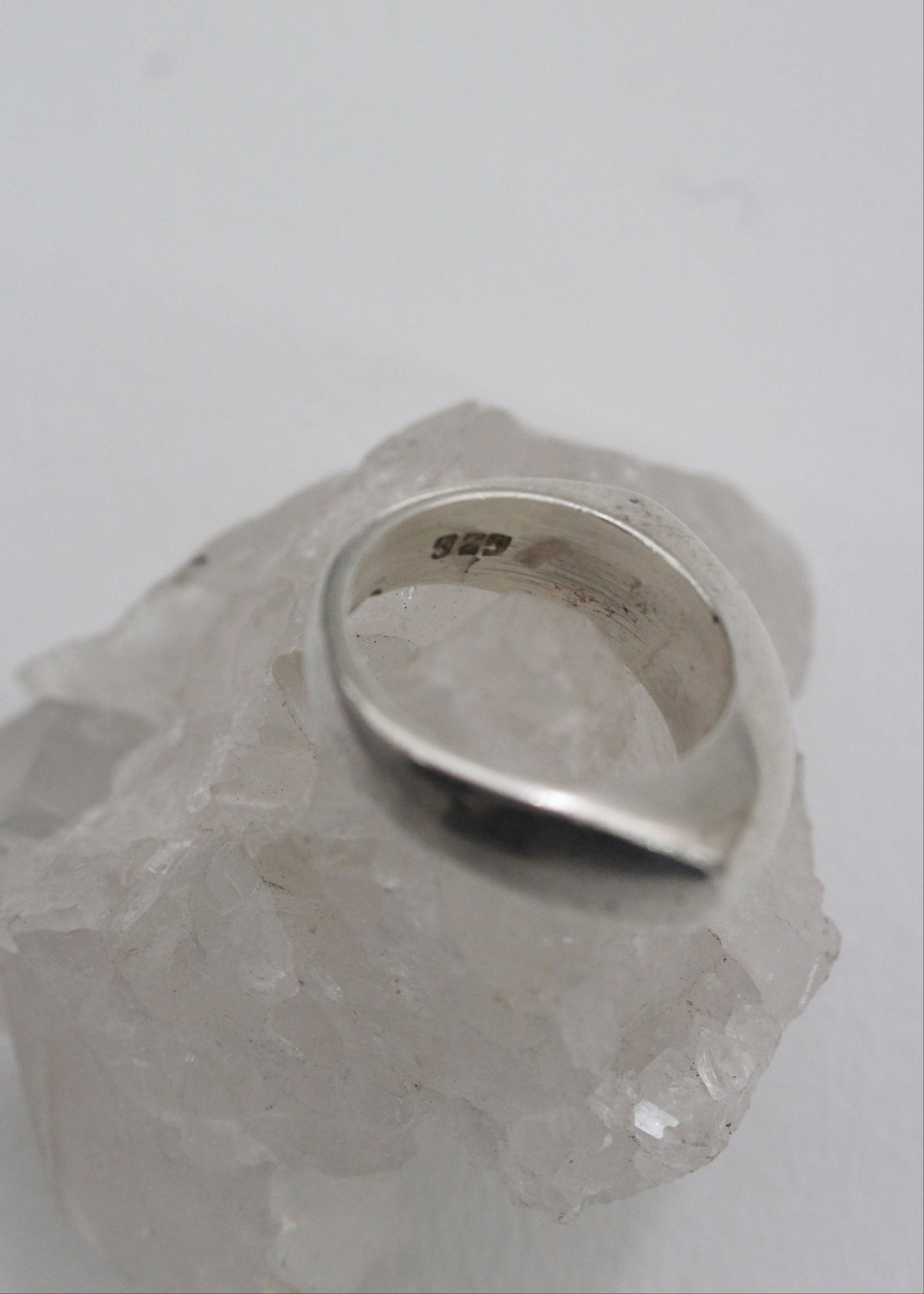Bar Sterling Silver Ring 6