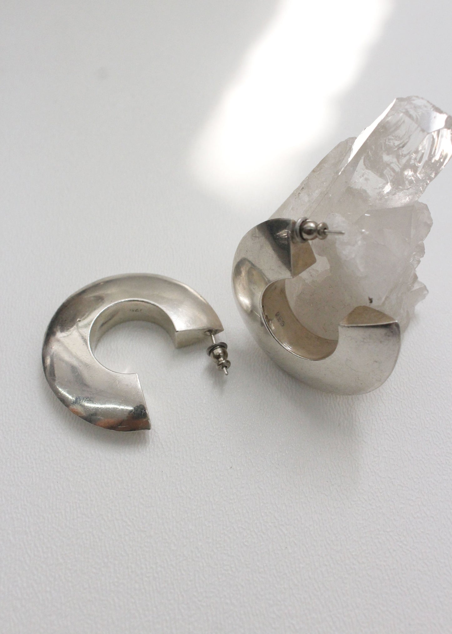 Chunky Sterling Silver earrings