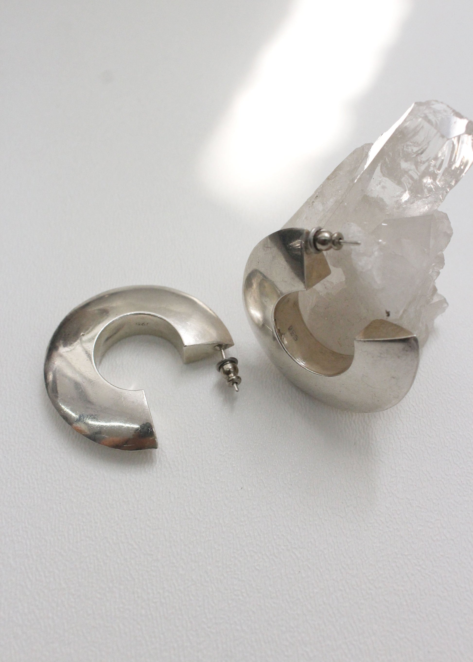 Chunky Sterling Silver earrings