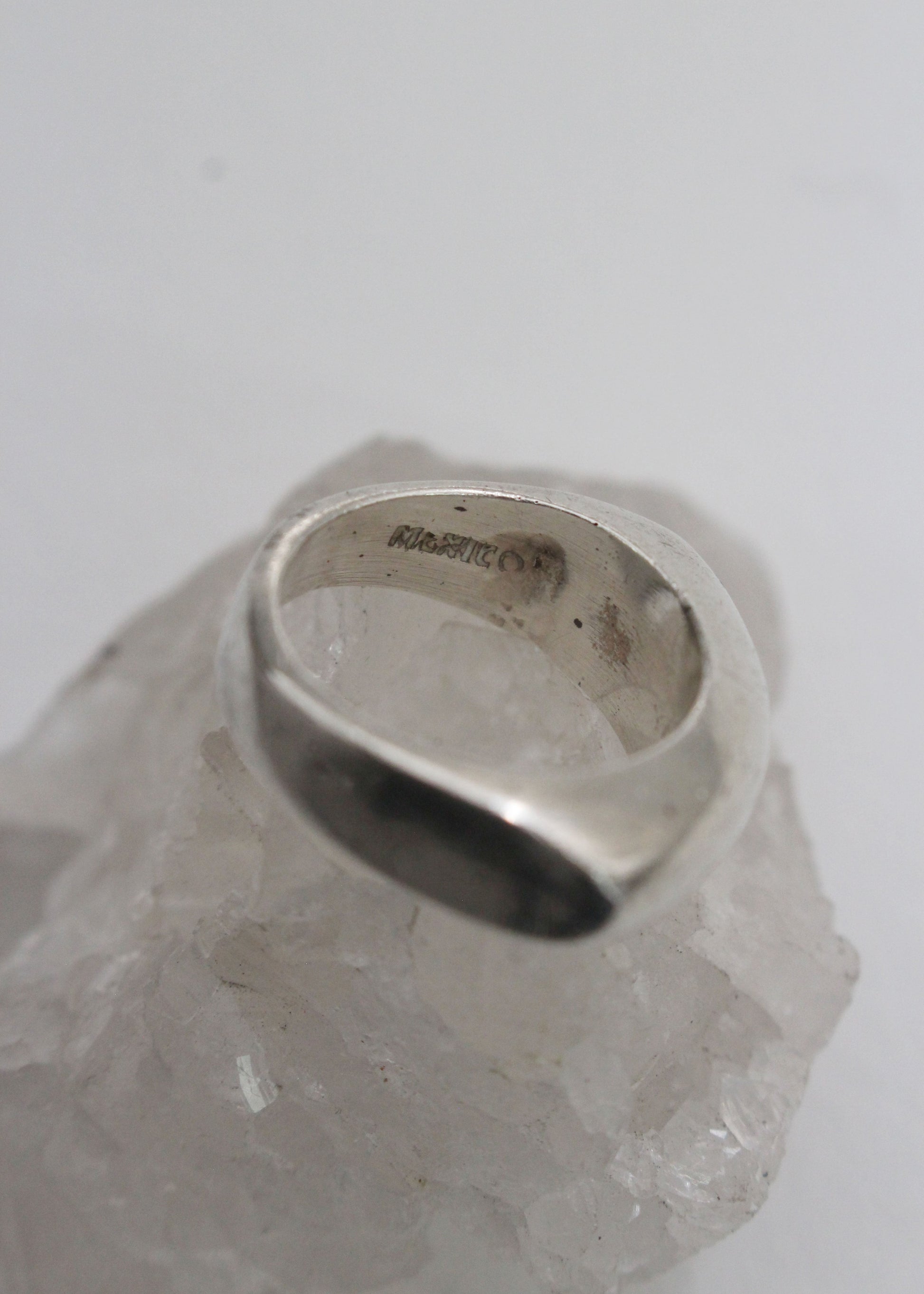 Bar Sterling Silver Ring 6