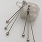 Pendulum Sterling Silver earrings