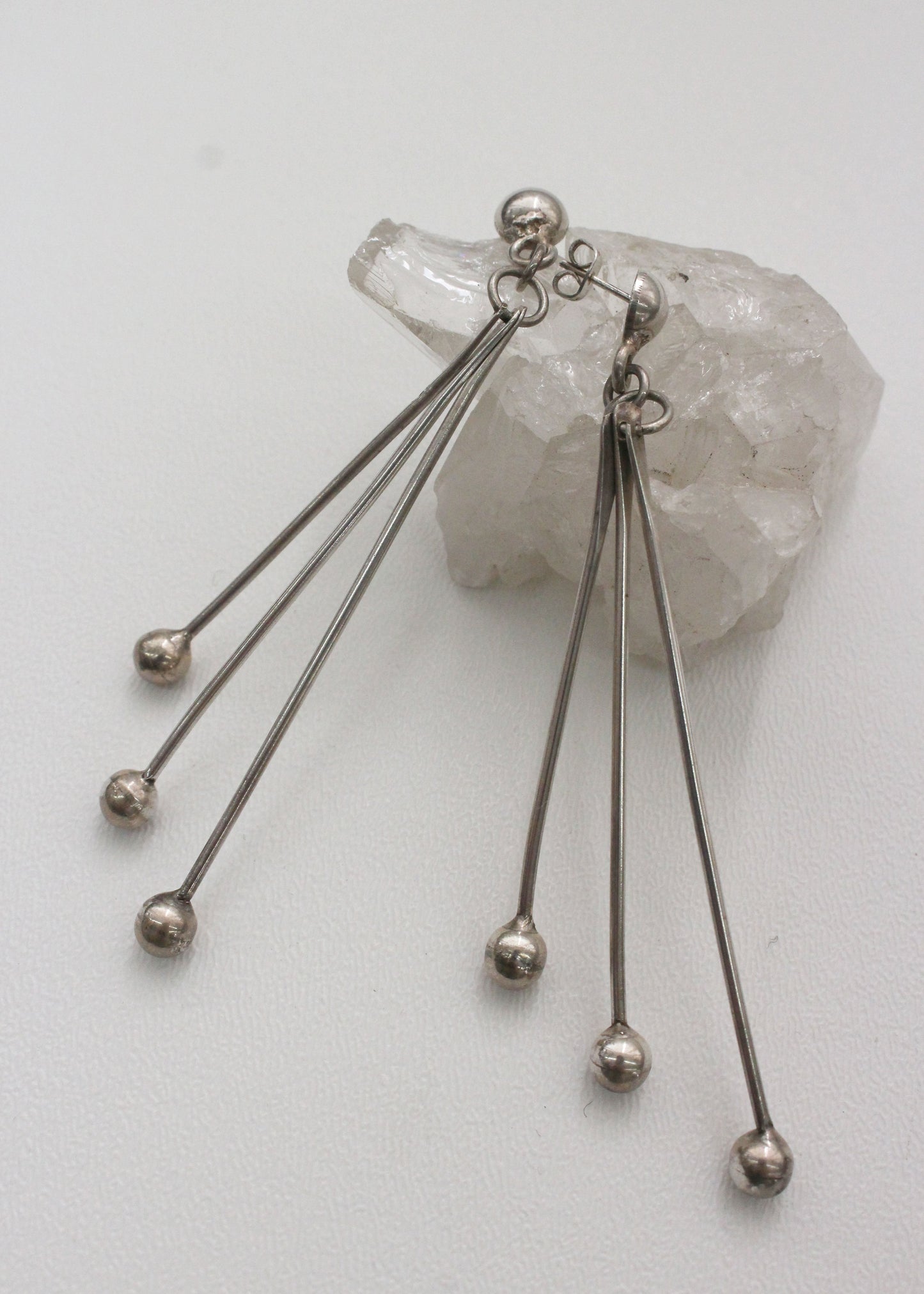 Pendulum Sterling Silver earrings
