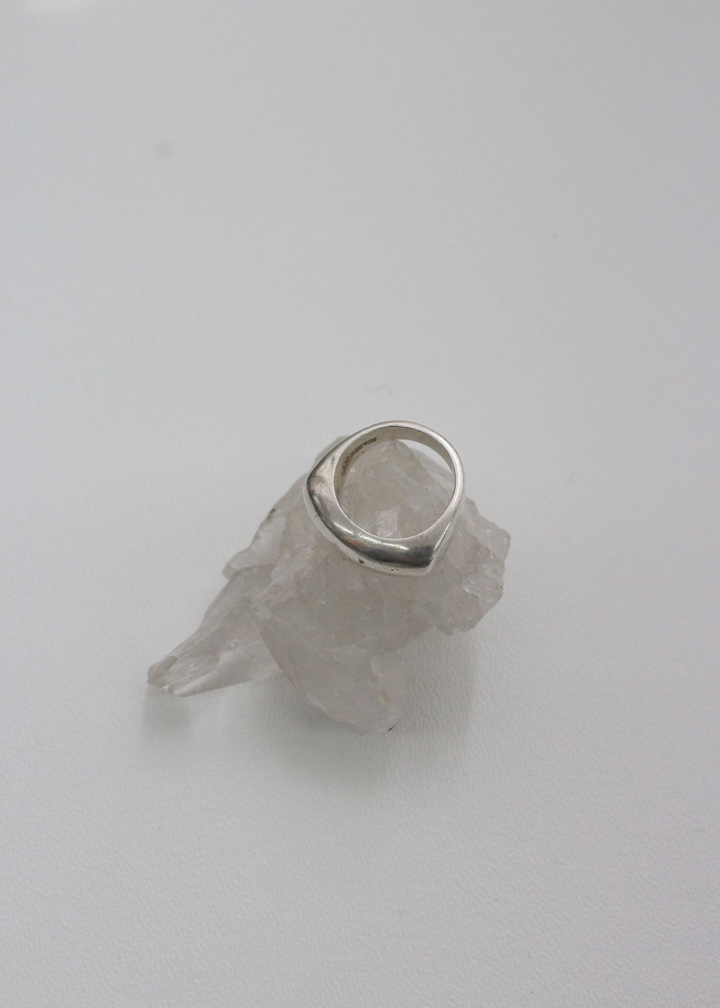 Bar Sterling Silver Ring 6