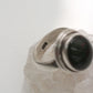 Bloodstone Sterling Silver Ring 7.5
