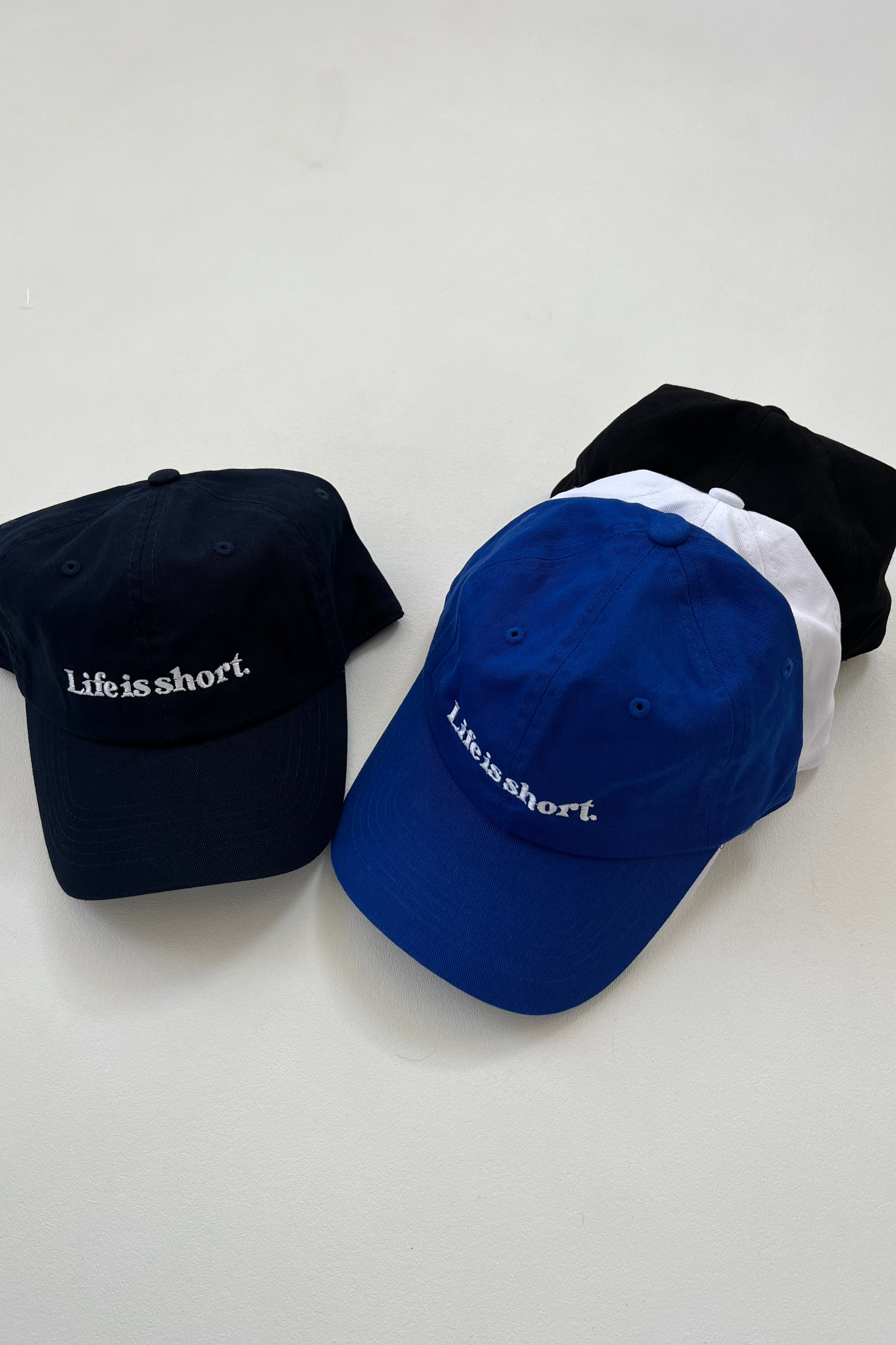 Restocked Life is short. cap