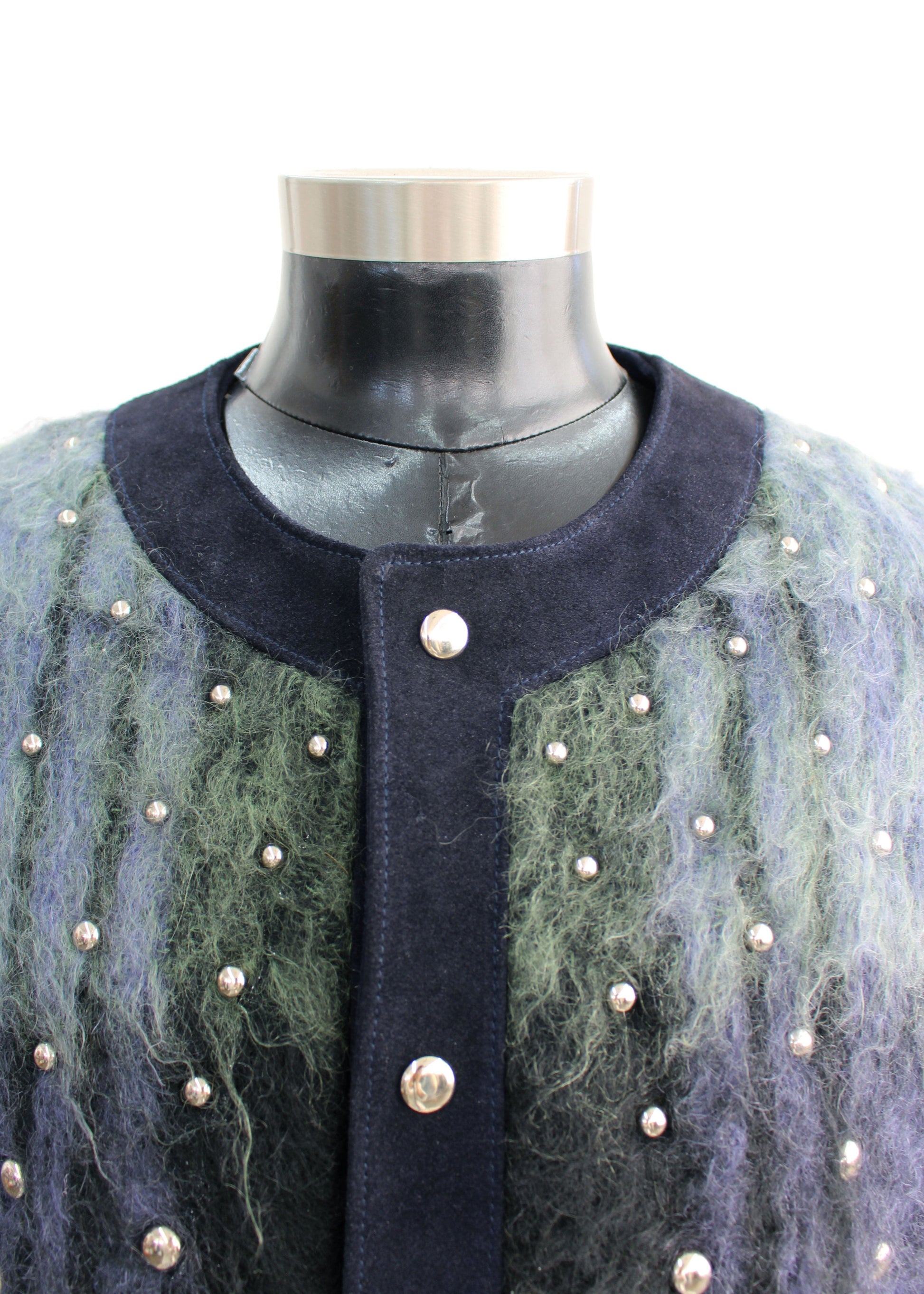 Mohair studs Jacket